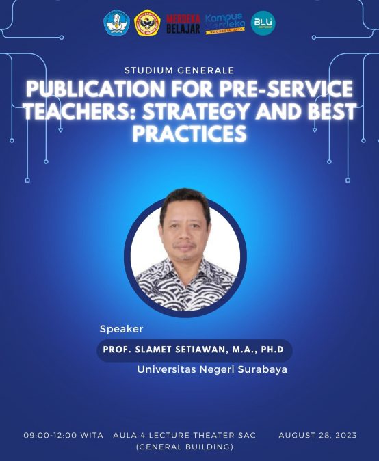 “Publication for pre-service teachers: Strategy and best practices.”