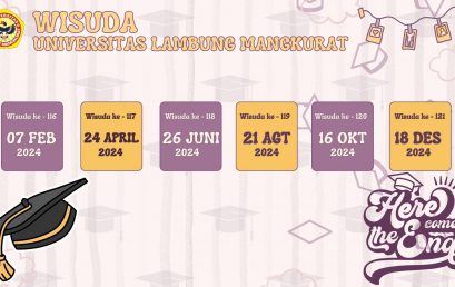 Perencanaan Jadwal Wisuda Universitas Lambung Mangkurat