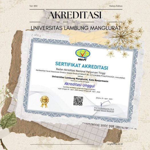 Universitas Lambung Mangkurat Raih Akreditasi Unggul, Wujud Komitmen terhadap Mutu Pendidikan Tinggi
