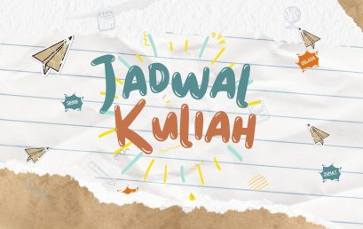 Jadwal Perkuliahan Semester Ganjil 2025
