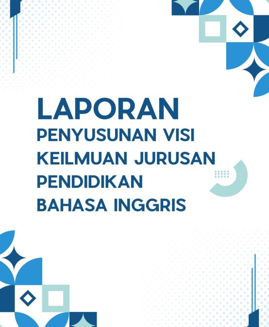 Blue and White Modern Geometric Project Proposal Cover A4