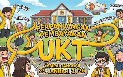 Pembayaran UKT Diperpanjang!