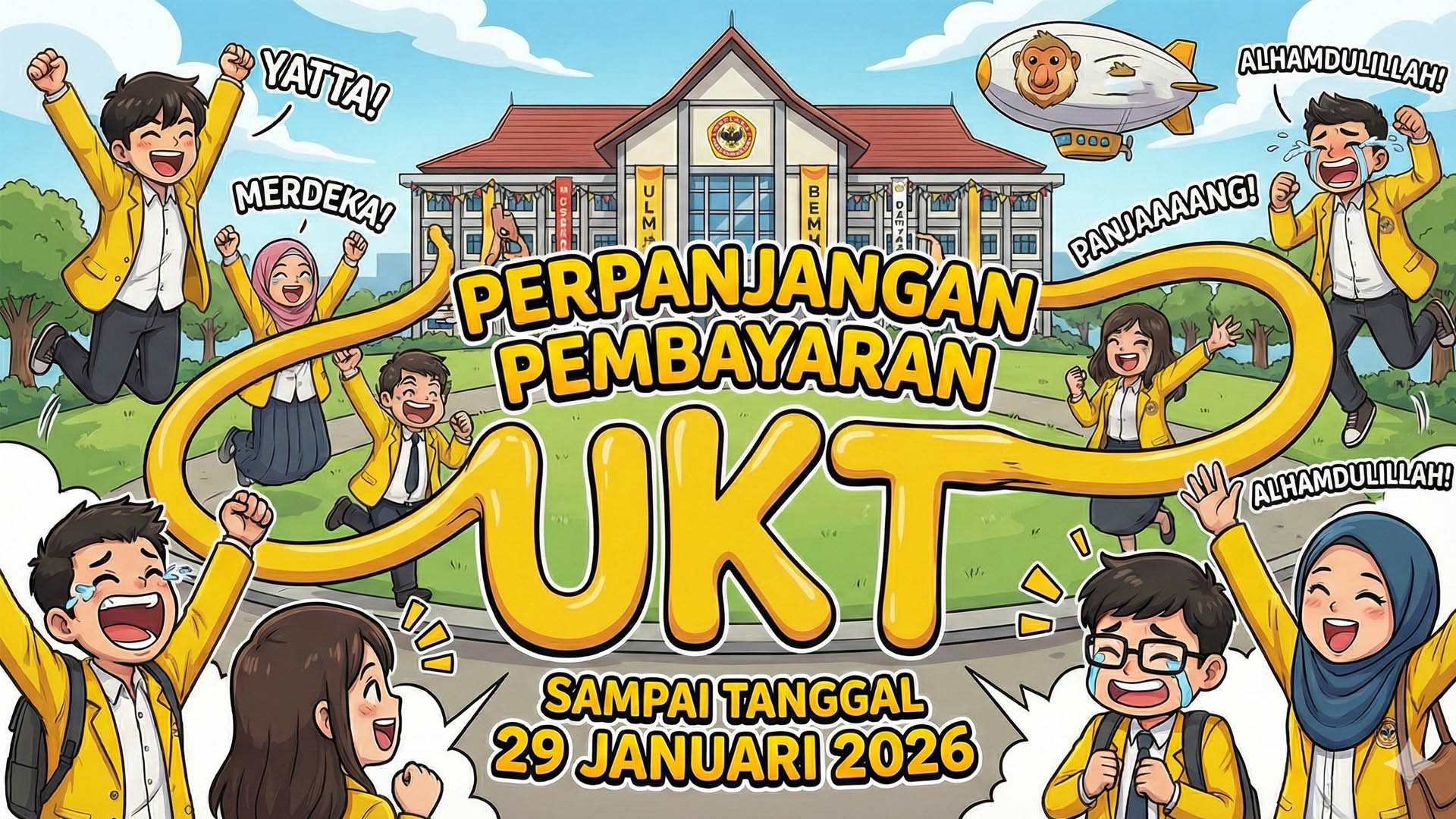 Pembayaran UKT Diperpanjang!