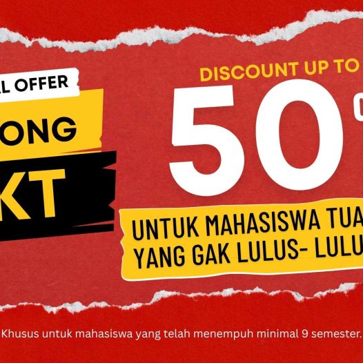 Potongan 50% UKT Semester Ganjil 2026/2027