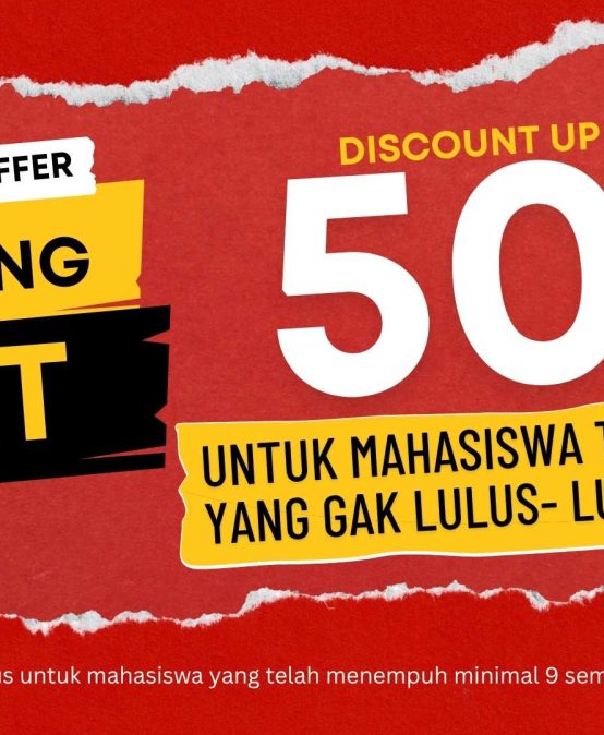 Potongan 50% UKT Semester Ganjil 2026/2027