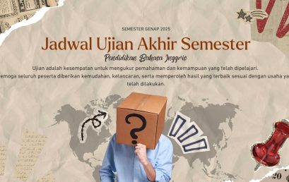 Jadwal Ujian Akhir Semester Genap 2025