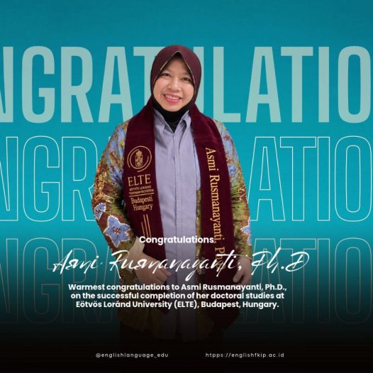 Asmi Rusmanayanti Raih Gelar Ph.D dari Eötvös Loránd University Hungaria