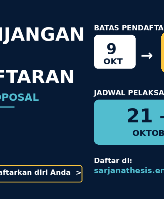 Deadline Sempro Diperpanjang! Daftar Sebelum 16 Oktober atau Tunggu Semester Depan