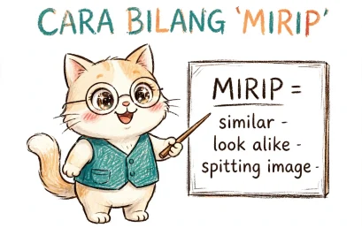 Biar Kayak Bule: 5 Cara Bilang “Mirip” dalam Bahasa Inggris