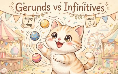 Gerunds vs Infinitives: Verb + Verb Patterns