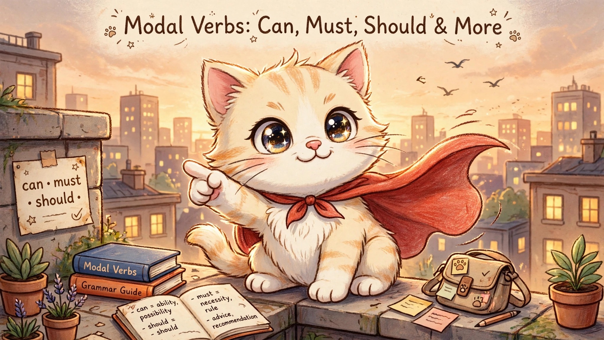 Modal Verbs: Can, Must, Should, Might, and More