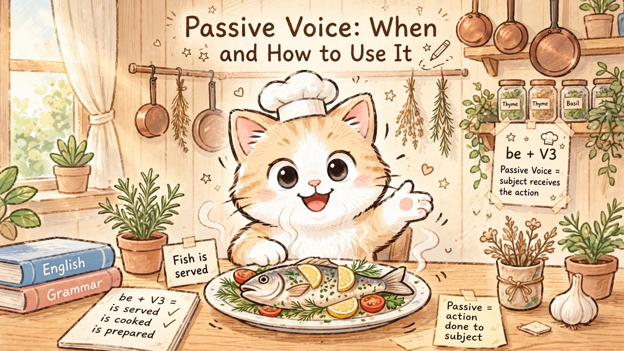 Passive Voice: When and How to Use It