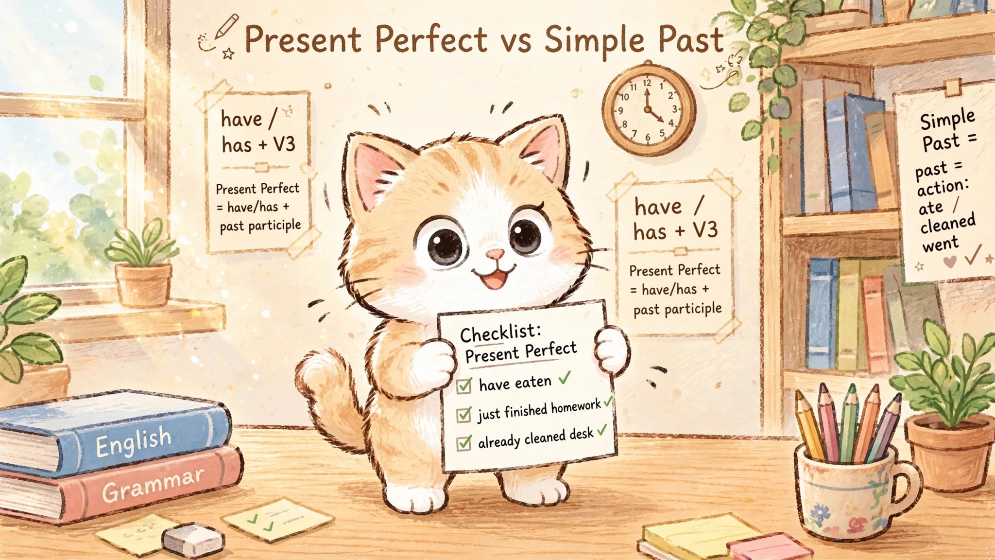 Present Perfect vs Simple Past: What’s the Difference?
