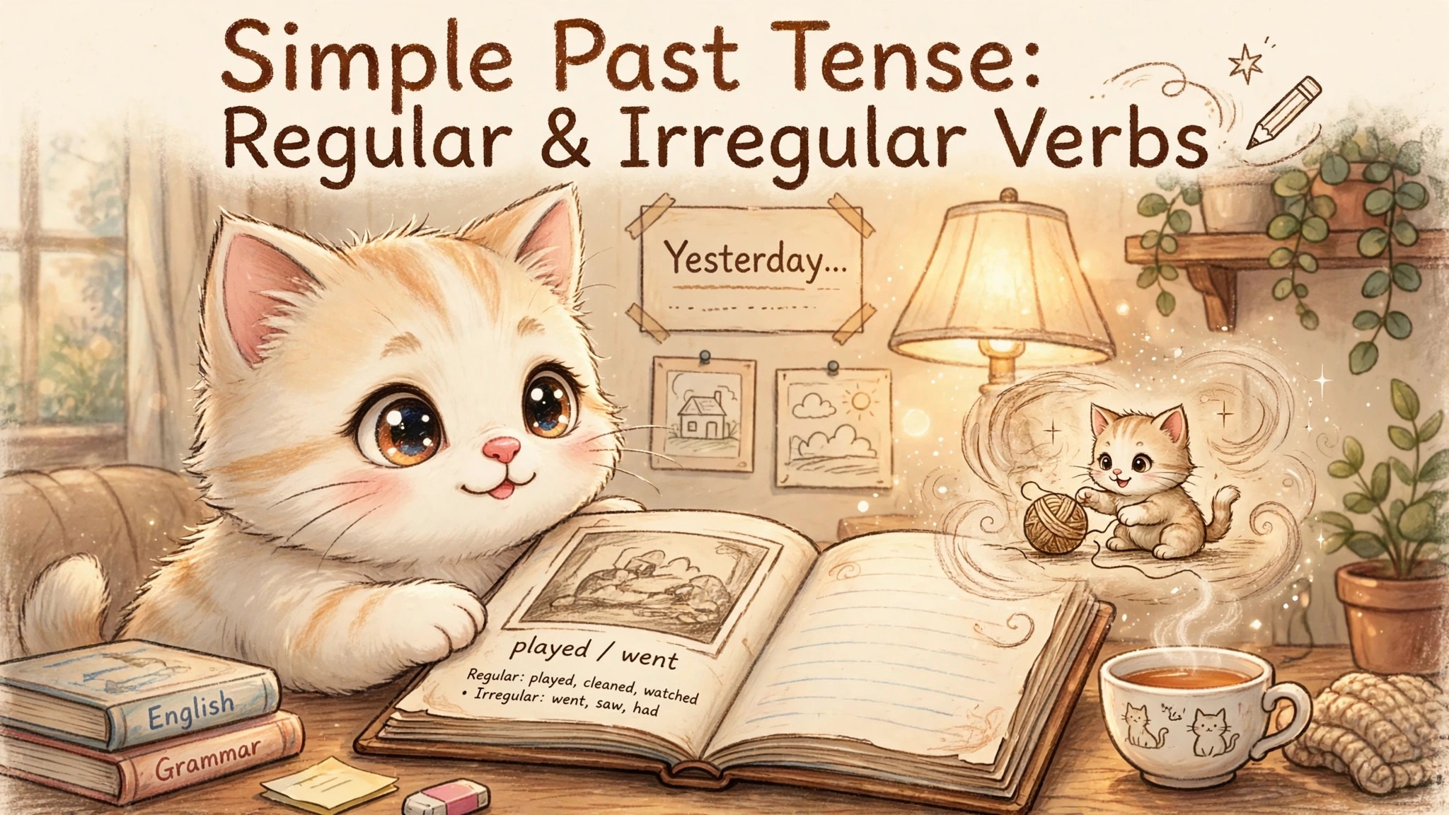 Simple Past Tense: Regular and Irregular Verbs