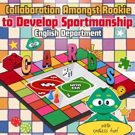 Poster CARDS (Collaboration Amongst Rookies to Develop Sportsmanship) ESA FKIP ULM
