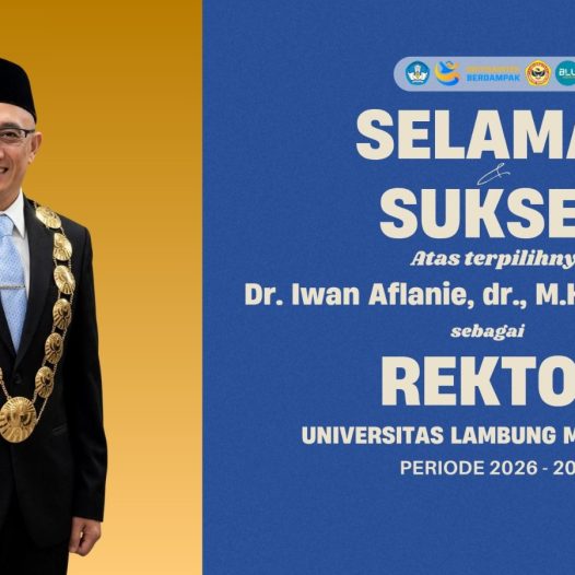 Selamat dan Sukses atas Dilantiknya Dr. Iwan Aflanie sebagai Rektor ULM Periode 2026–2030