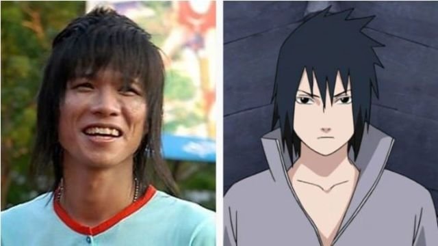 Artis Indonesia yang menyerupai karakter anime Sasuke (resemble)